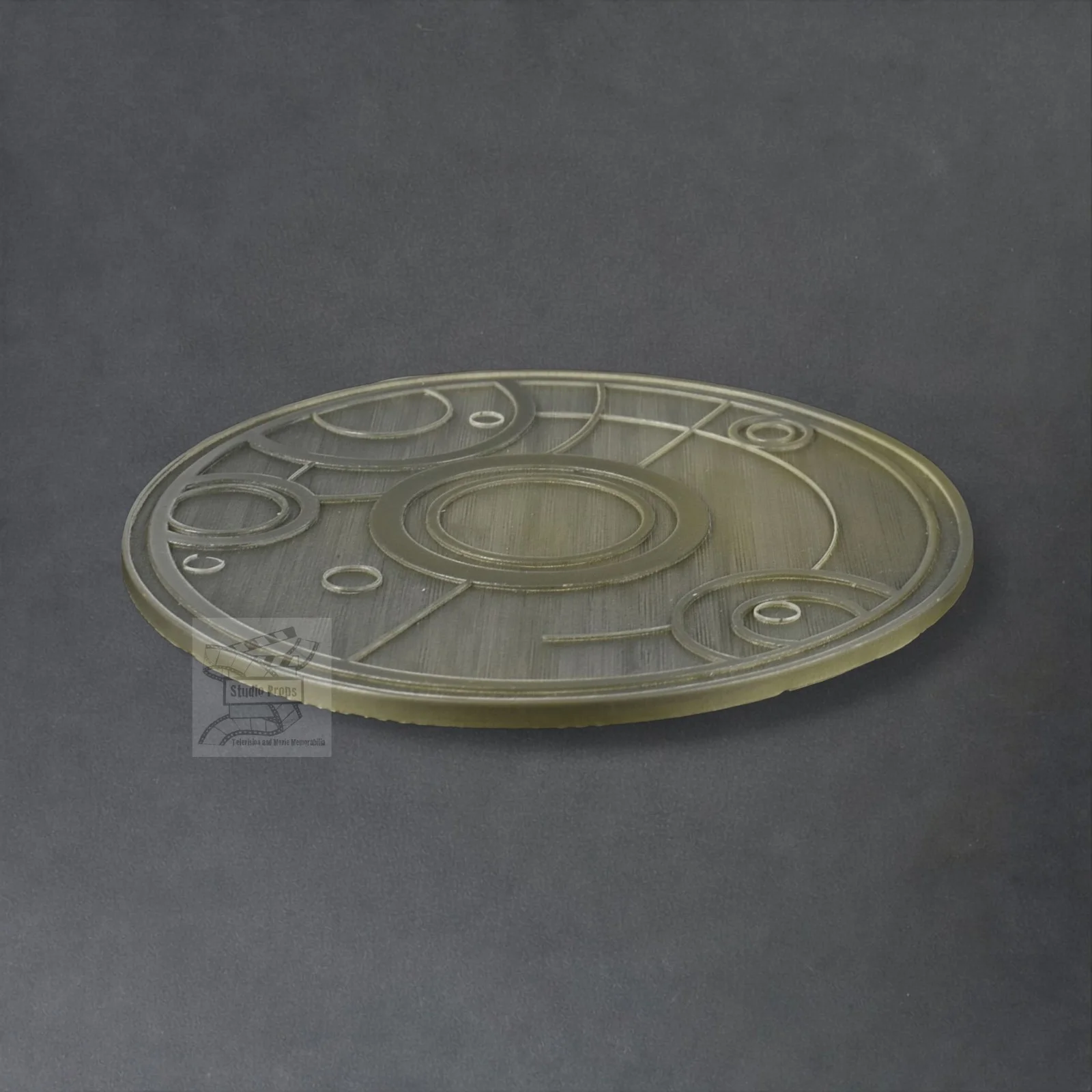 Doctor Who (2017) Original Missy’s Vault Door Disc Prop with Gallifreyan Design, изображение 2