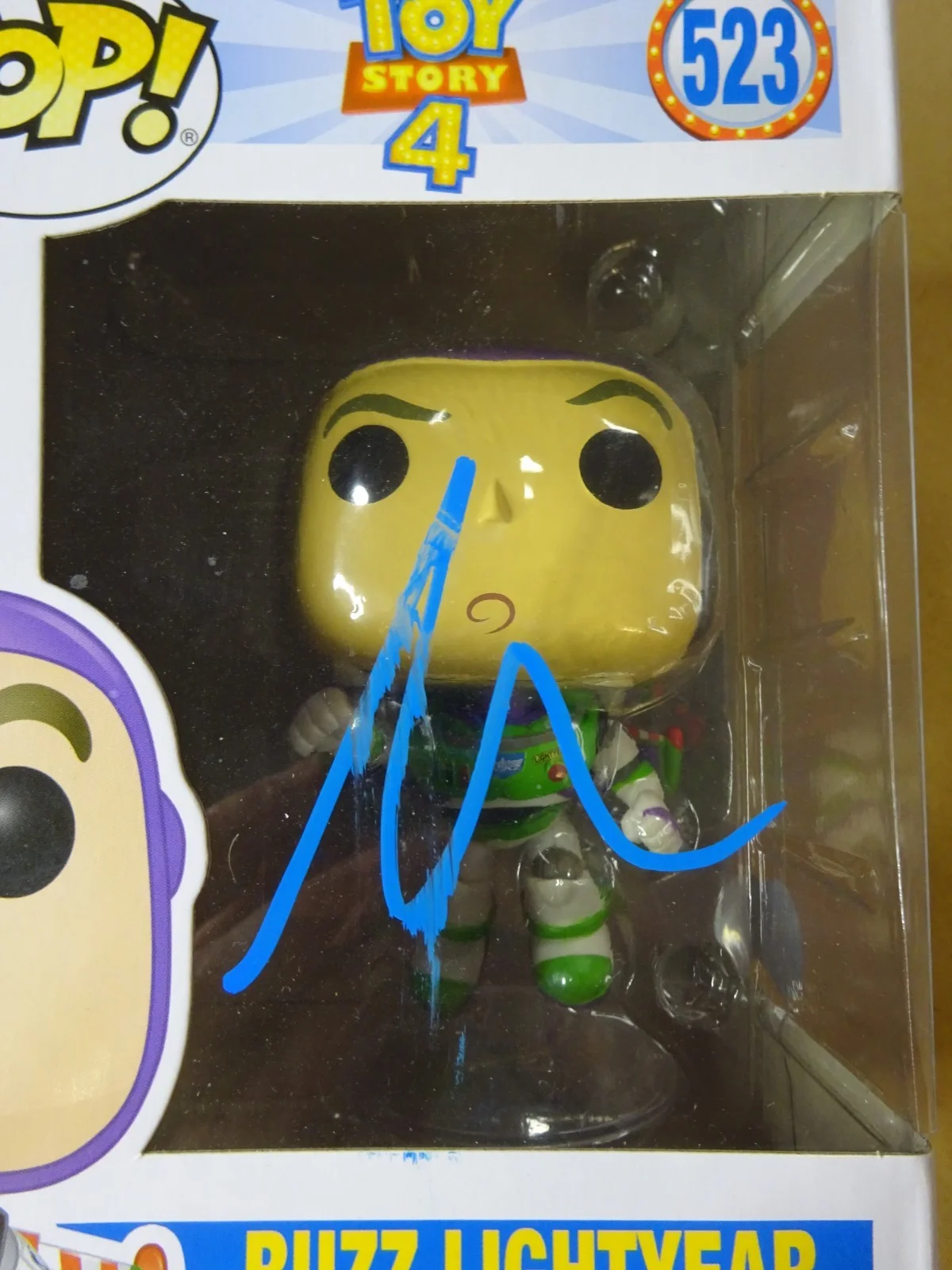 Tim Allen — Signed Tim Allen Autographed Buzz Lightyear Toy Story Funko Pop Beckett BAS COA, изображение 3
