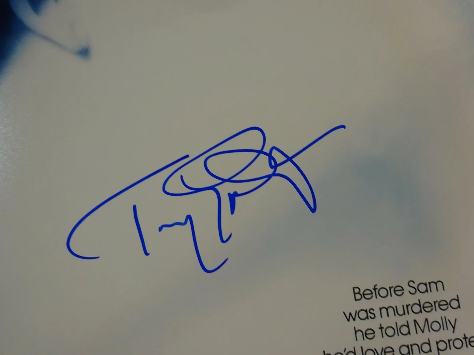 Tony Goldwyn — Signed TONY GOLDWYN Autographed GHOST 12"x18" Photo BECKETT BAS COA, изображение 4