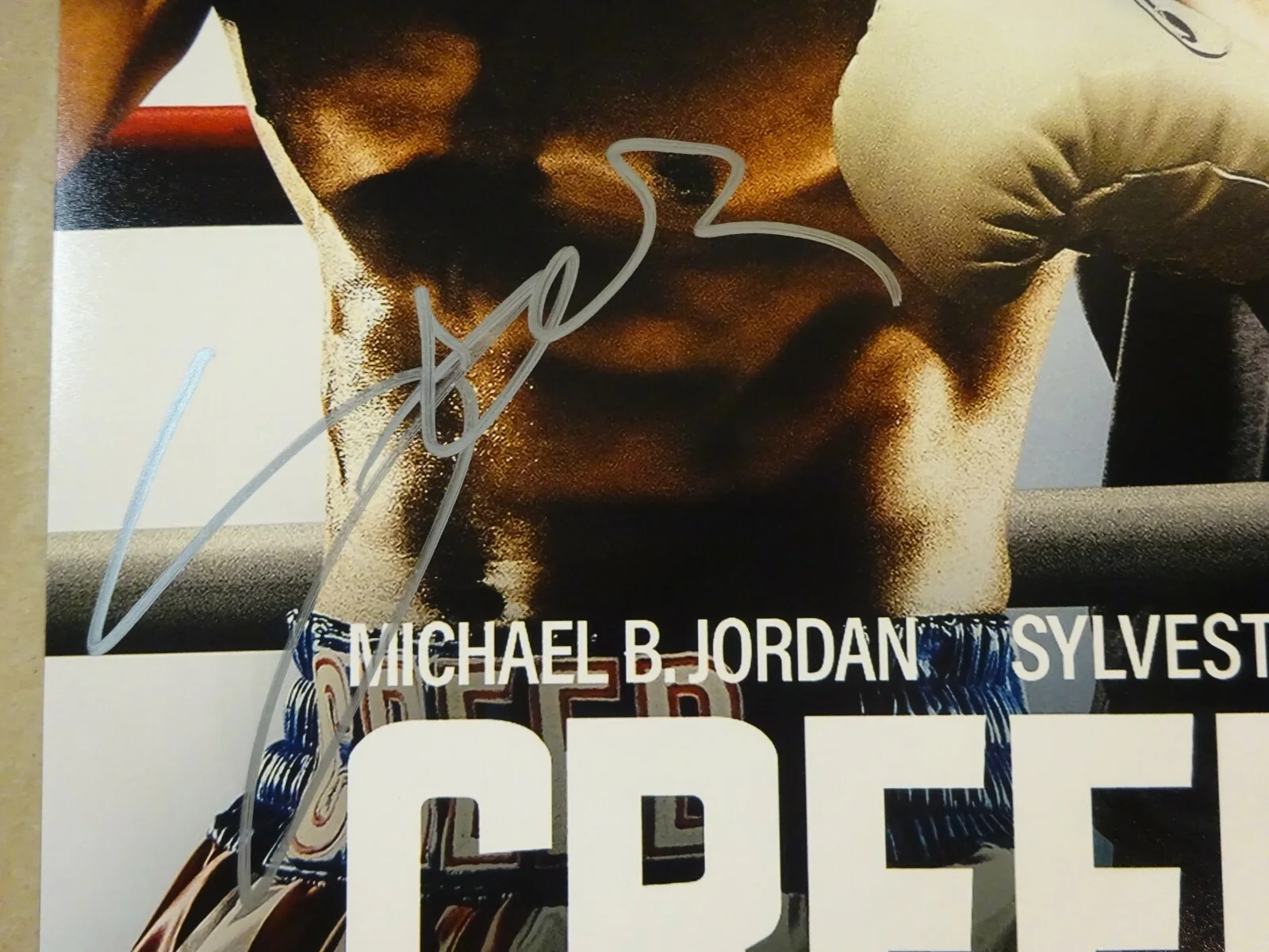 Steven Caple Jr — Signed STEVEN CAPLE JR. Autographed CREED II 12"x18" Photo BECKETT BAS COA, изображение 3