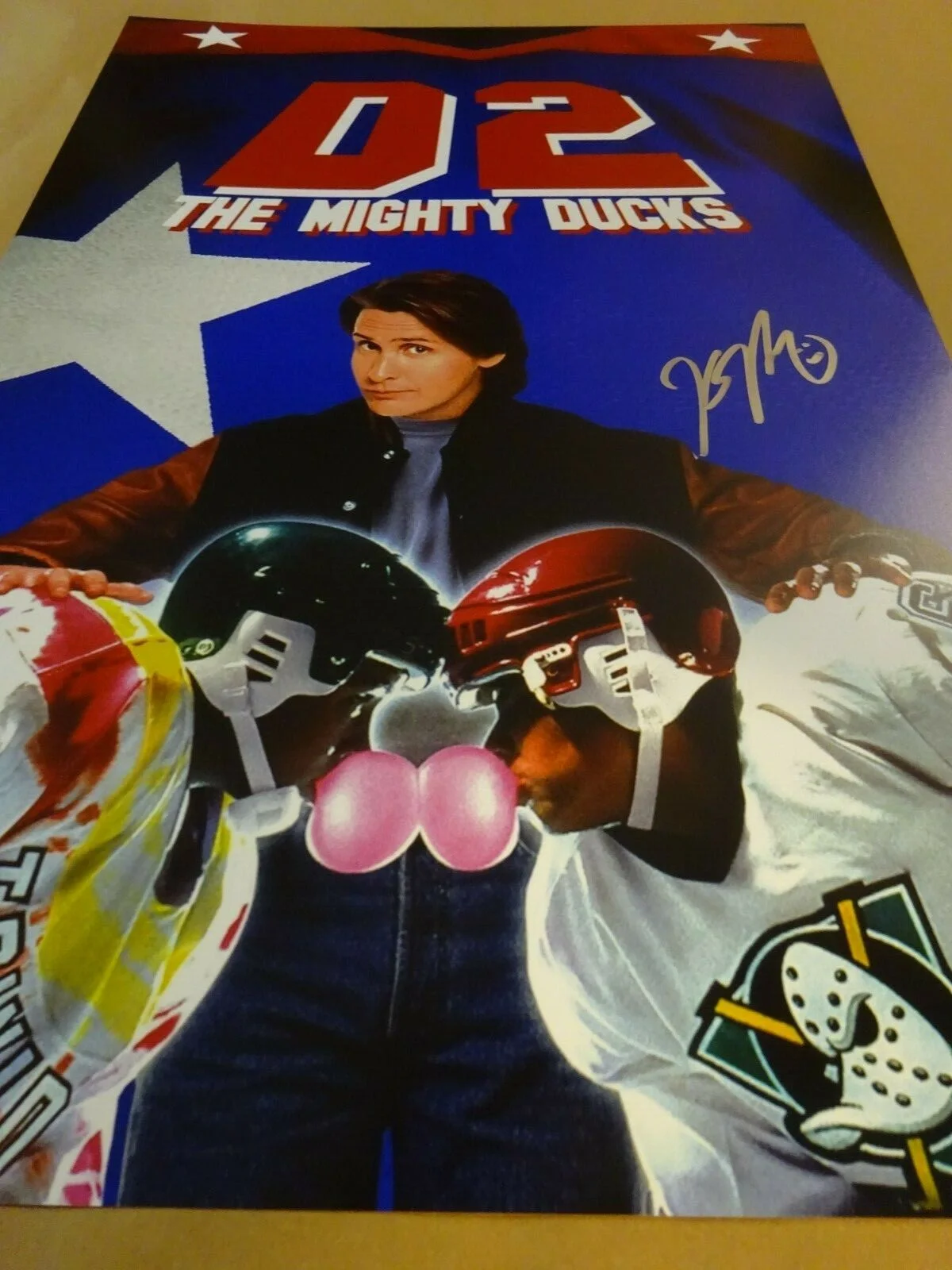 Kenan Thompson — Signed KENAN THOMPSON Autographed D2 MIGHTY DUCKS 12x18 Photo BECKETT BAS COA, image 4