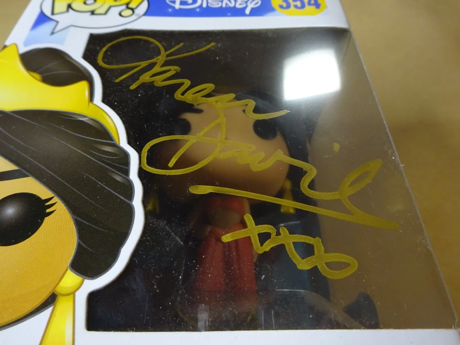 Karen David — Signed Karen David Autographed Disney Jasmine Once Upon A Time Funko Pop BAS COA, изображение 4