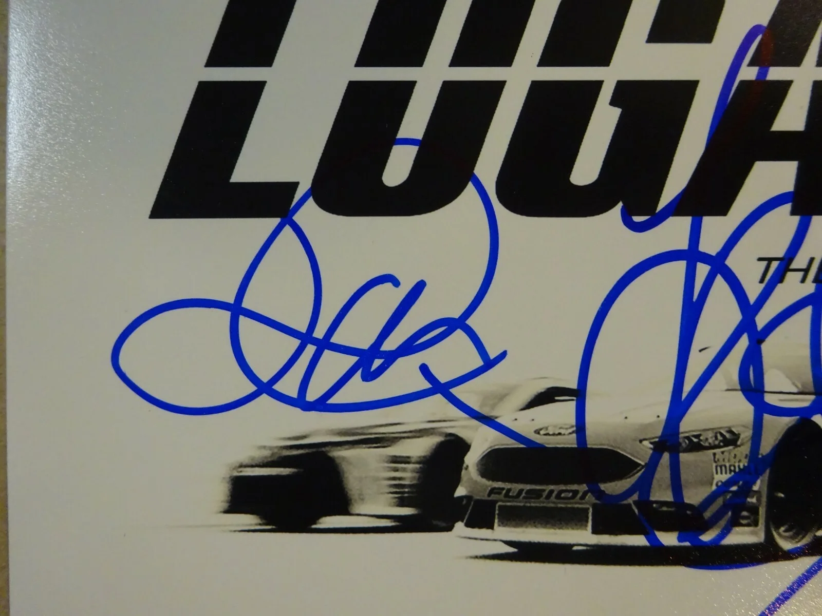 Jack Quaid, LeAnn Rimes — Signed JACK QUAID LEANN RIMES - LOGAN LUCKY 12"x18" Photo BECKETT BAS COA, image 4