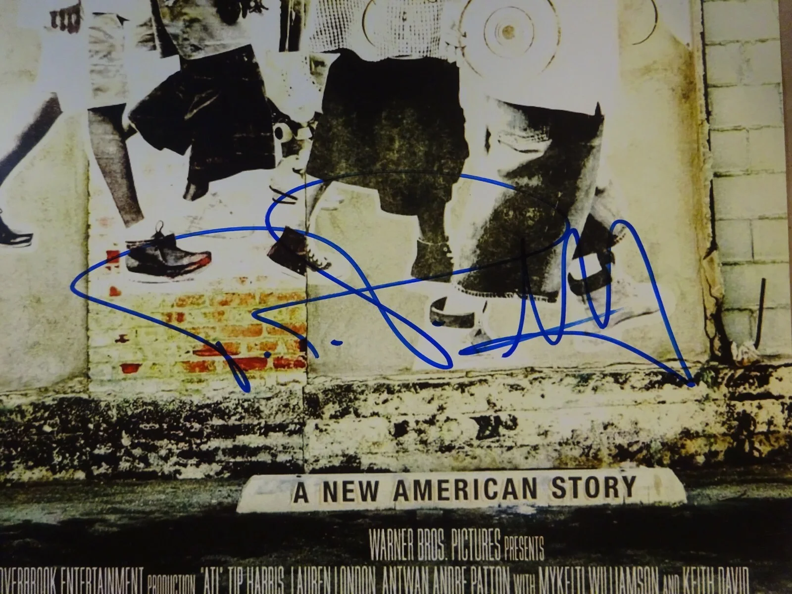 T.I — Signed T.I. CLIFFORD HARRIS JR Autographed ATL Photo 11"x17" BECKETT BAS COA, изображение 3