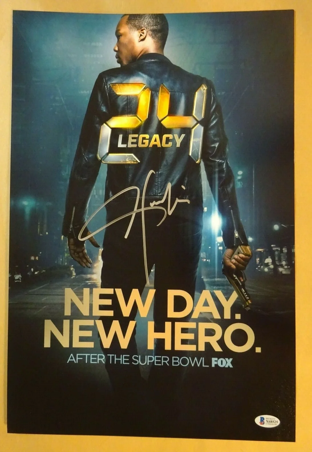 Corey Hawkins — Signed COREY HAWKINS Autographed 24 LEGACY 12"x18" Photo BECKETT BAS COA, image 2