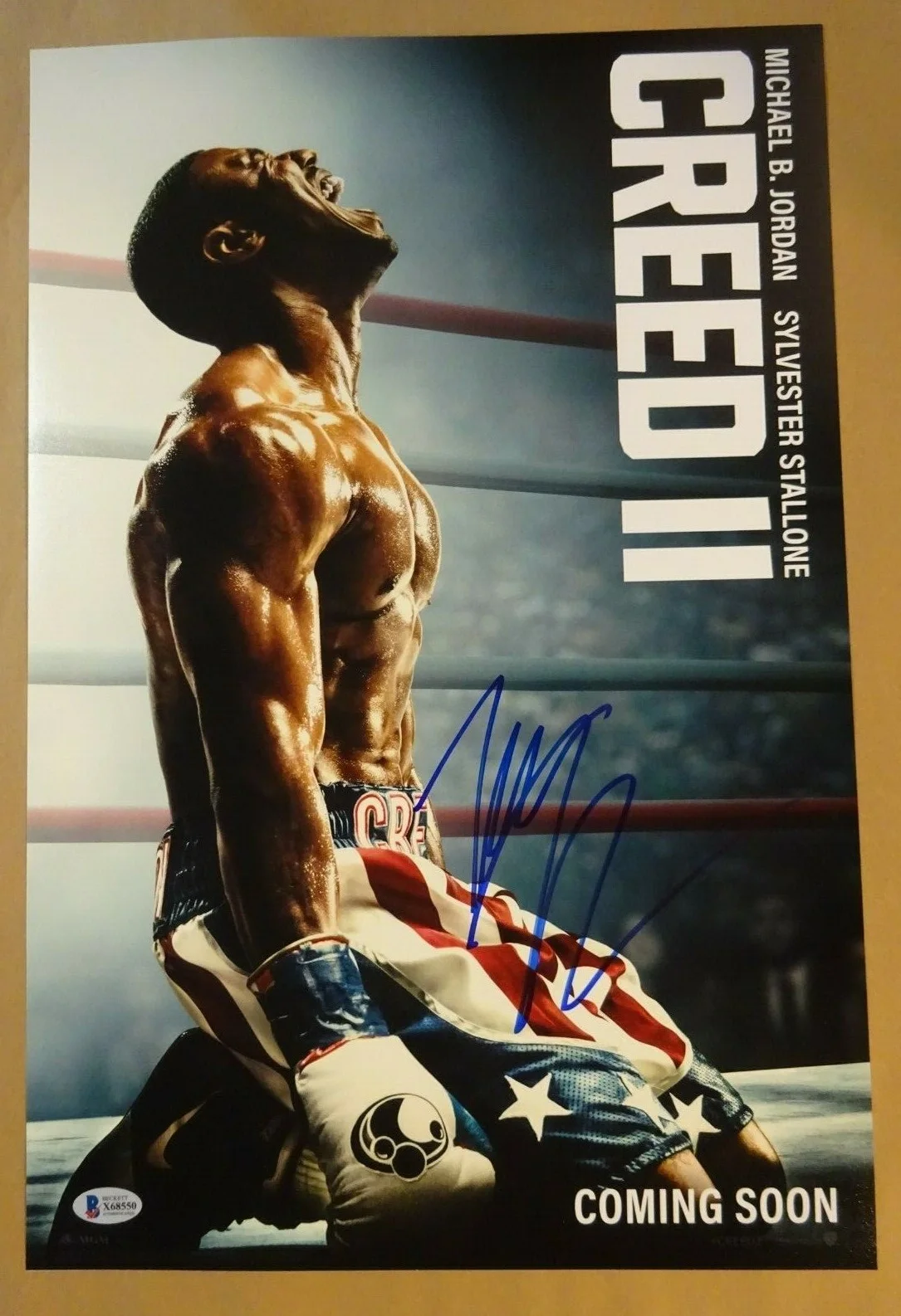 Tessa Thompson — Signed TESSA THOMPSON Autographed - CREED II 12"x18" Photo BECKETT BAS COA, image 2