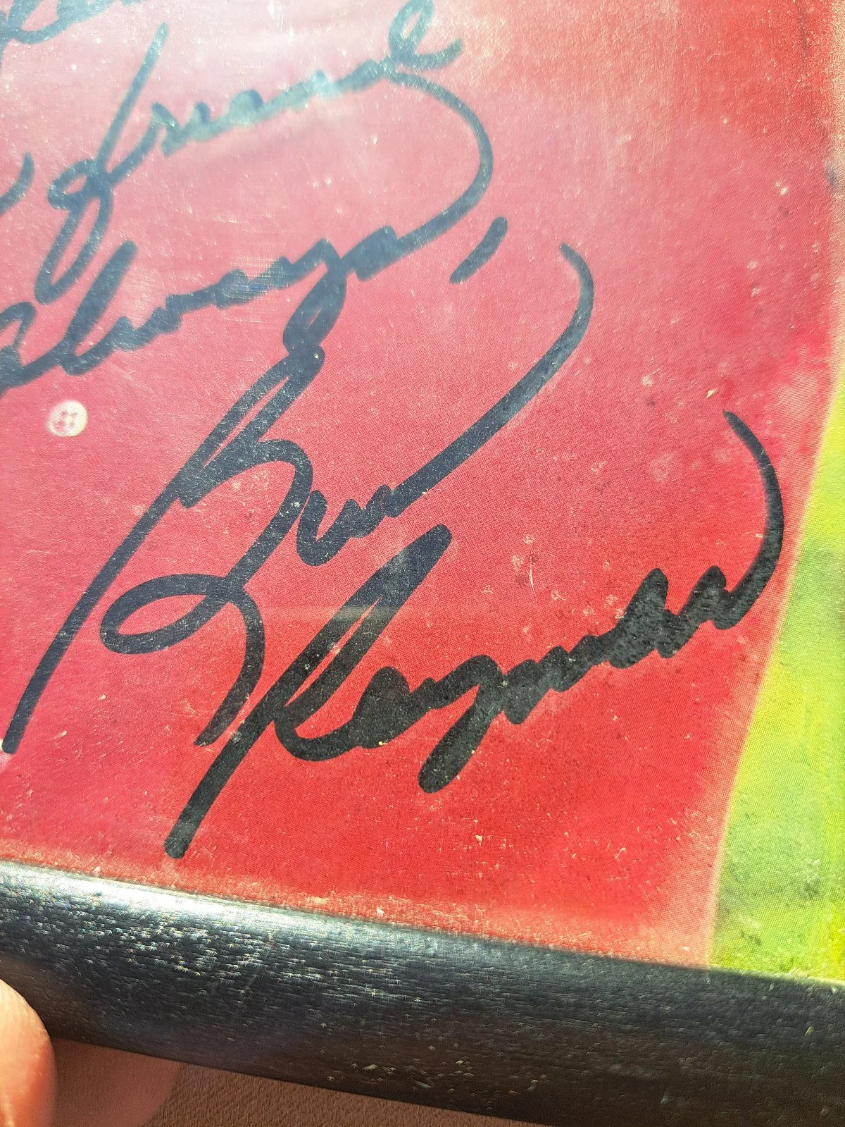 Original hand signed autograph Burt Reynolds Framed - RARE, image 2