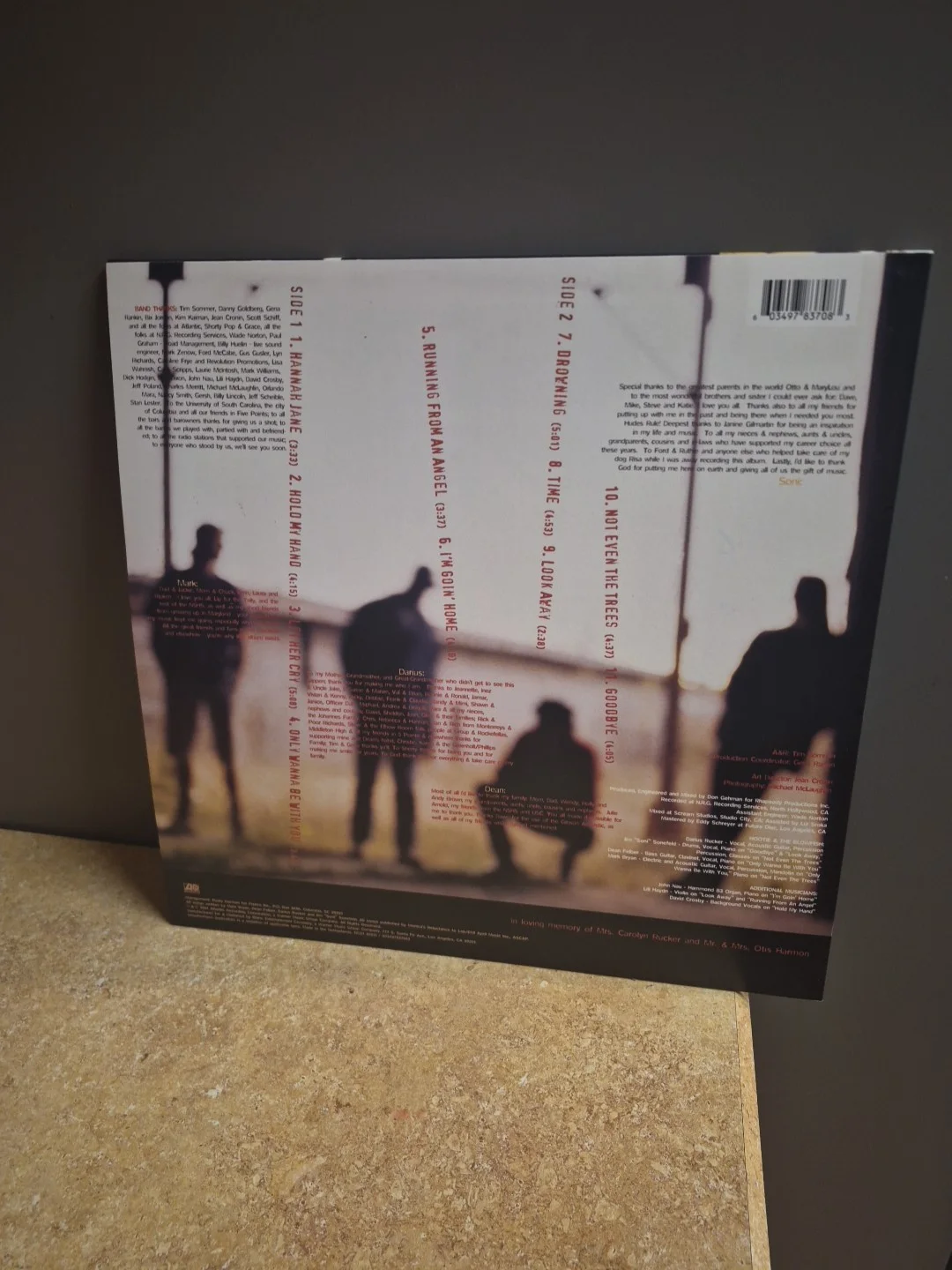 Hootie & The Blowfish Band Musicians Signed Cracked Rear View VINYL Record New, изображение 4