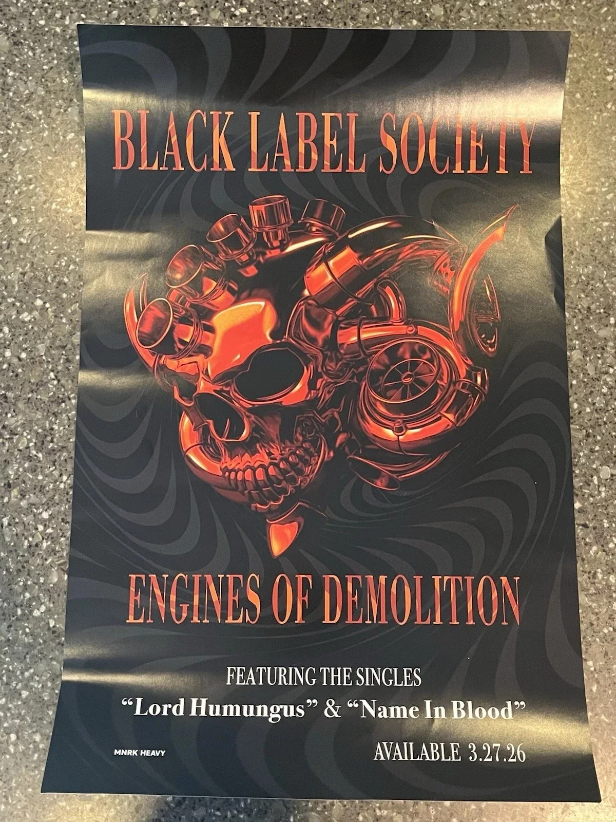 ZAKK WYLDE SIGNED ENGINES OF DEMOLITION CD GUITAR PHOTO BLACK LABEL SOCIETY COA, изображение 3