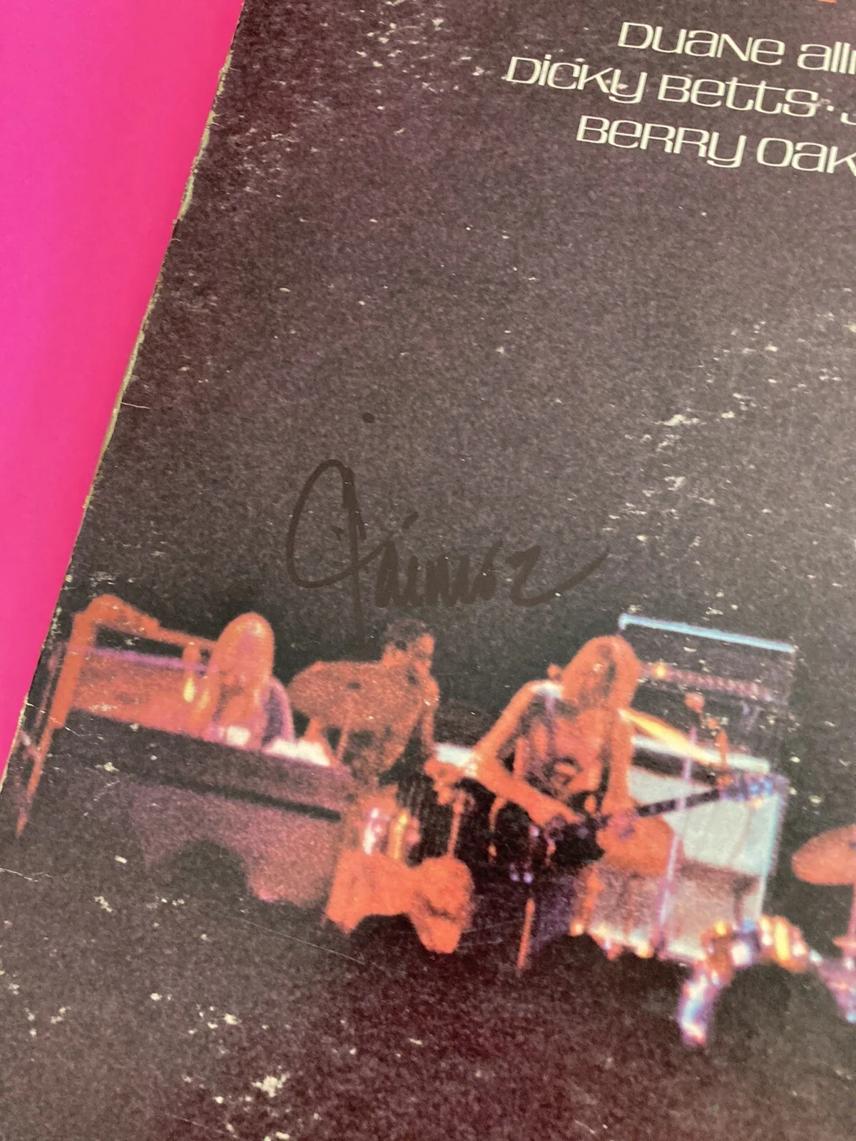JAIMOE SIGNED ALLMAN BROTHERS BAND BEGINNINGS VINYL LP *EXACT PROOF*, image 4