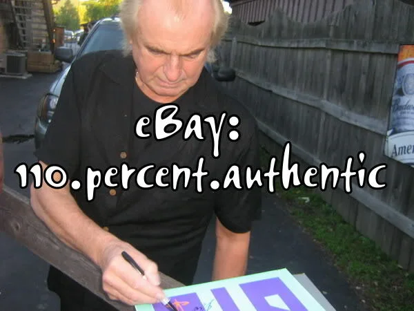 YES x2 ALAN WHITE CHRIS SQUIRE SIGNED BIG VINYL LP *EXACT PROOF*, image 5