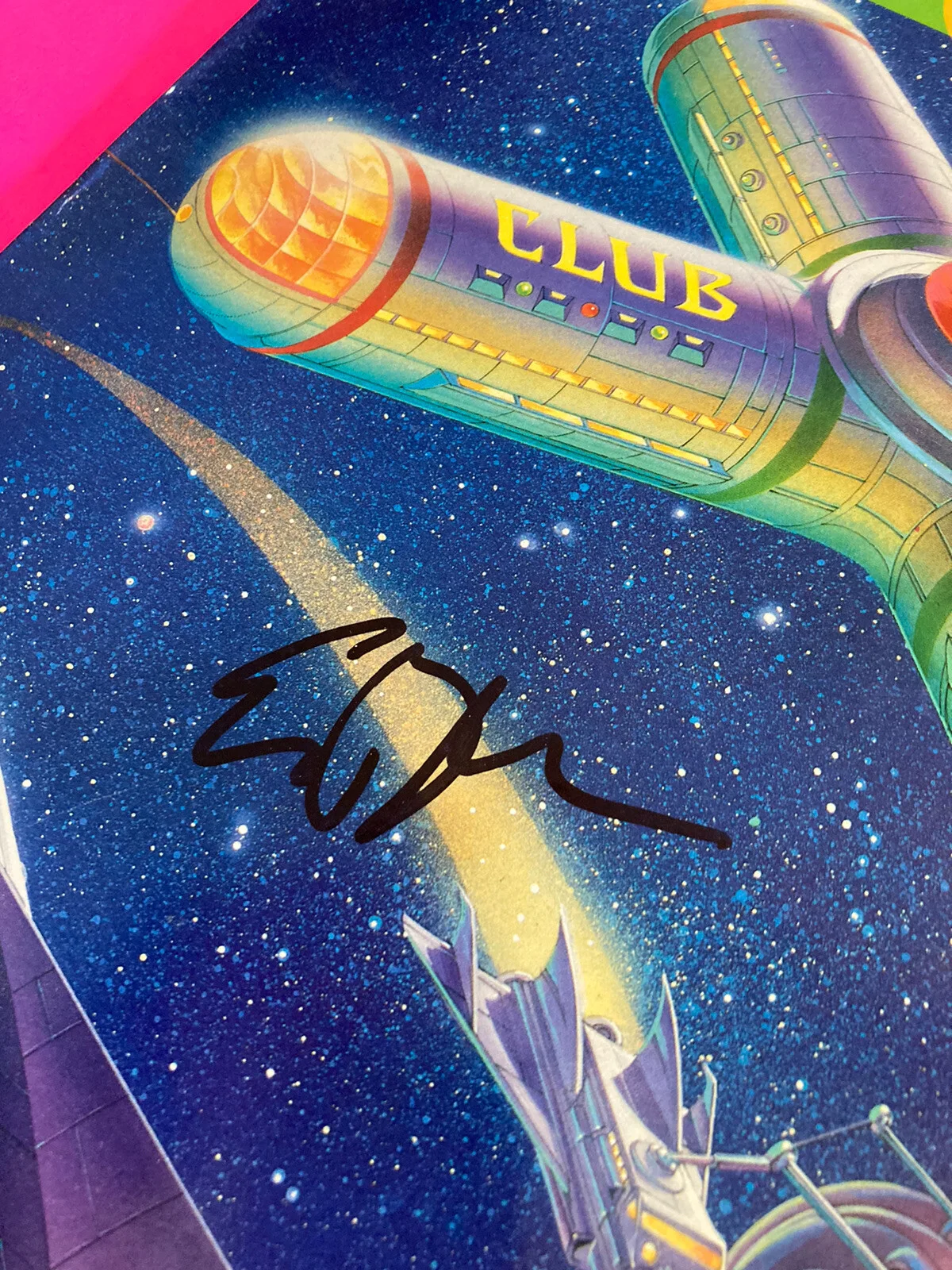ERIC BLOOM SIGNED BLUE OYSTER CULT CLUB NINJA VINYL LP *EXACT PROOF*, изображение 4
