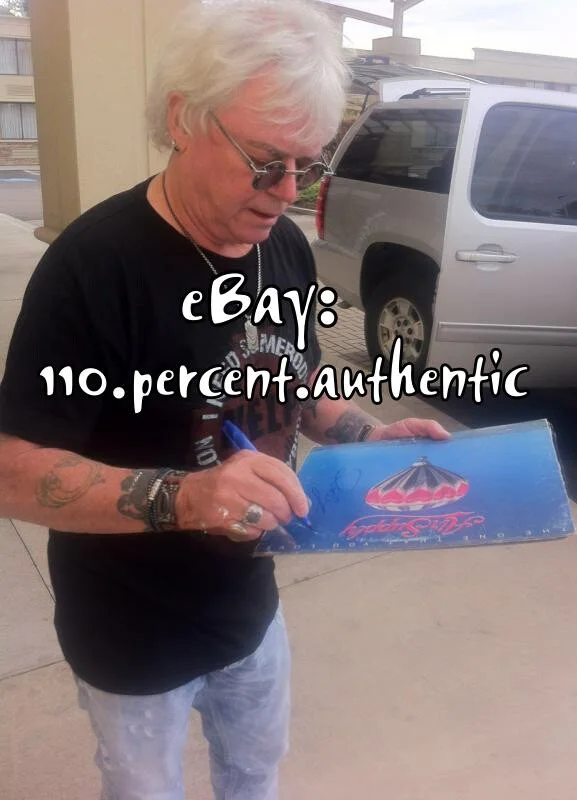 AIR SUPPLY x2 RUSSEL HITCHCOCK GRAHAM RUSSELL SIGNED VINYL LP *PROOF*, image 2