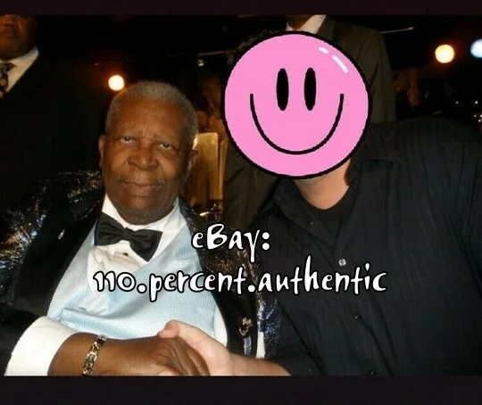B.B. KING SIGNED AUTOGRAPHED "NOW APPEARING" VINYL LP *PROOF*, image 2