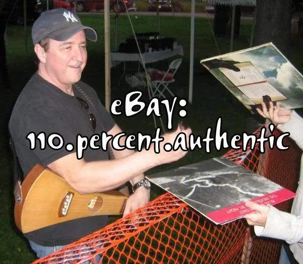 ERIC BLOOM BUCK DHARMA SIGNED BLUE OYSTER CULT MIRRORS VINYL LP *PROOF*, изображение 2