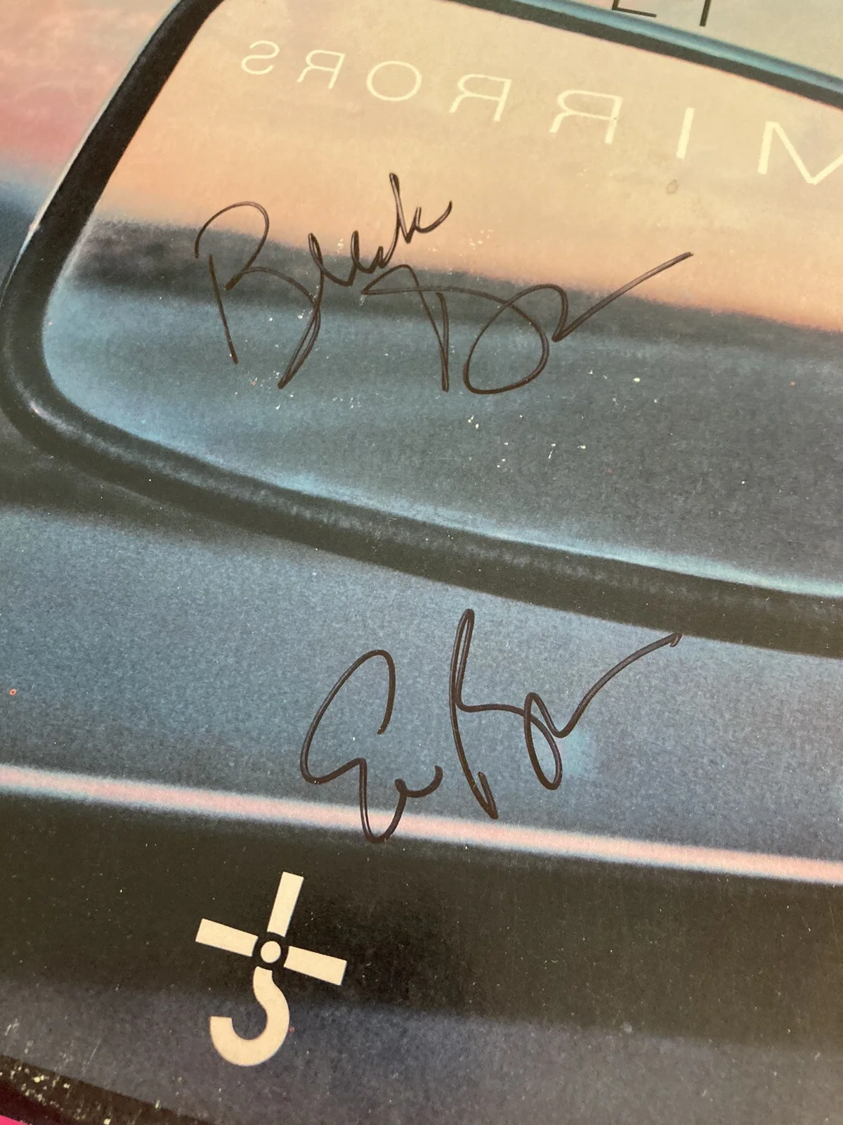 ERIC BLOOM BUCK DHARMA SIGNED BLUE OYSTER CULT MIRRORS VINYL LP *PROOF*, изображение 5