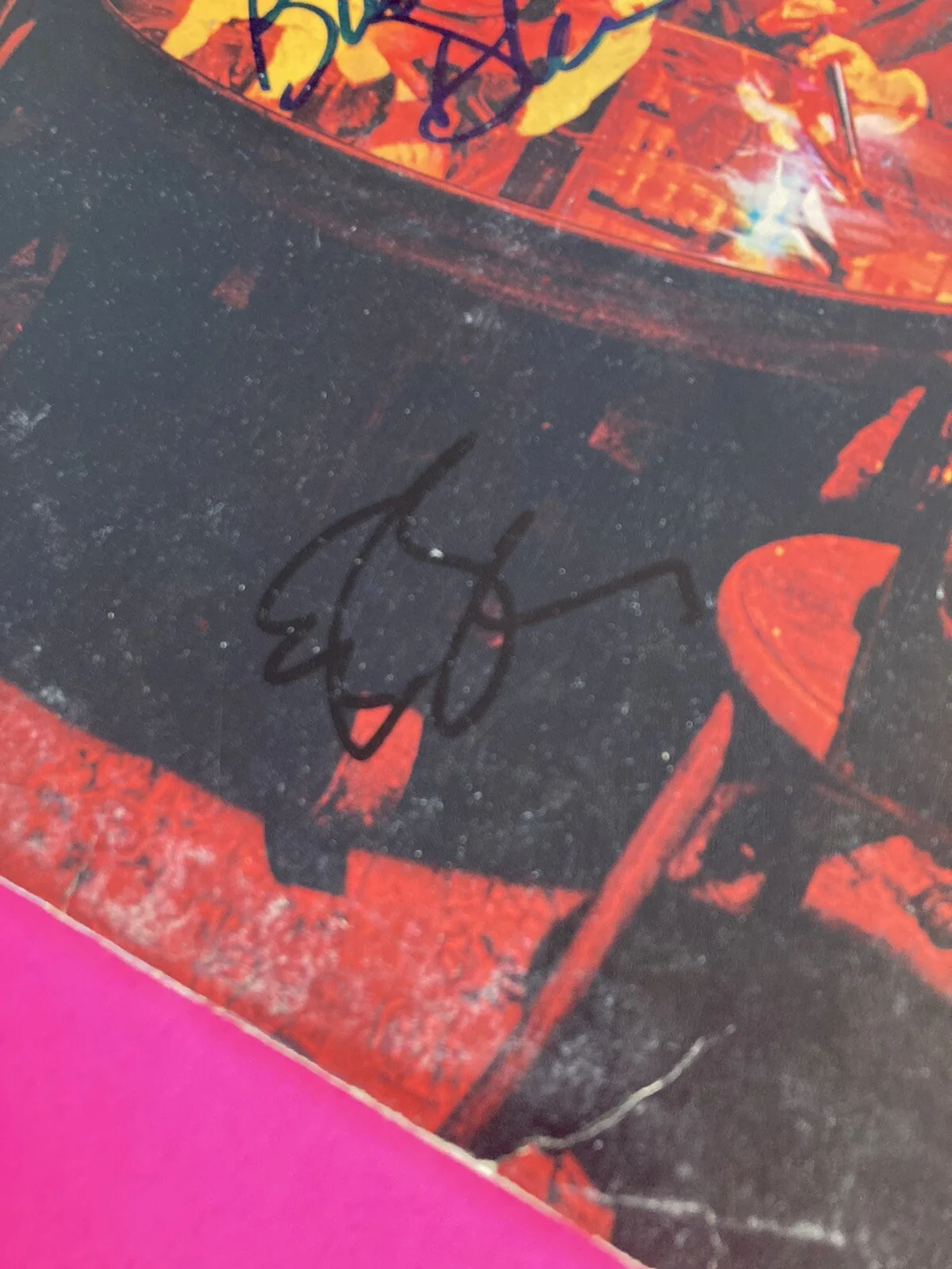 BLUE OYSTER CULT x2 BUCK DHARMA ERIC BLOOM SIGNED SPECTRES VINYL LP *PROOF*, изображение 4