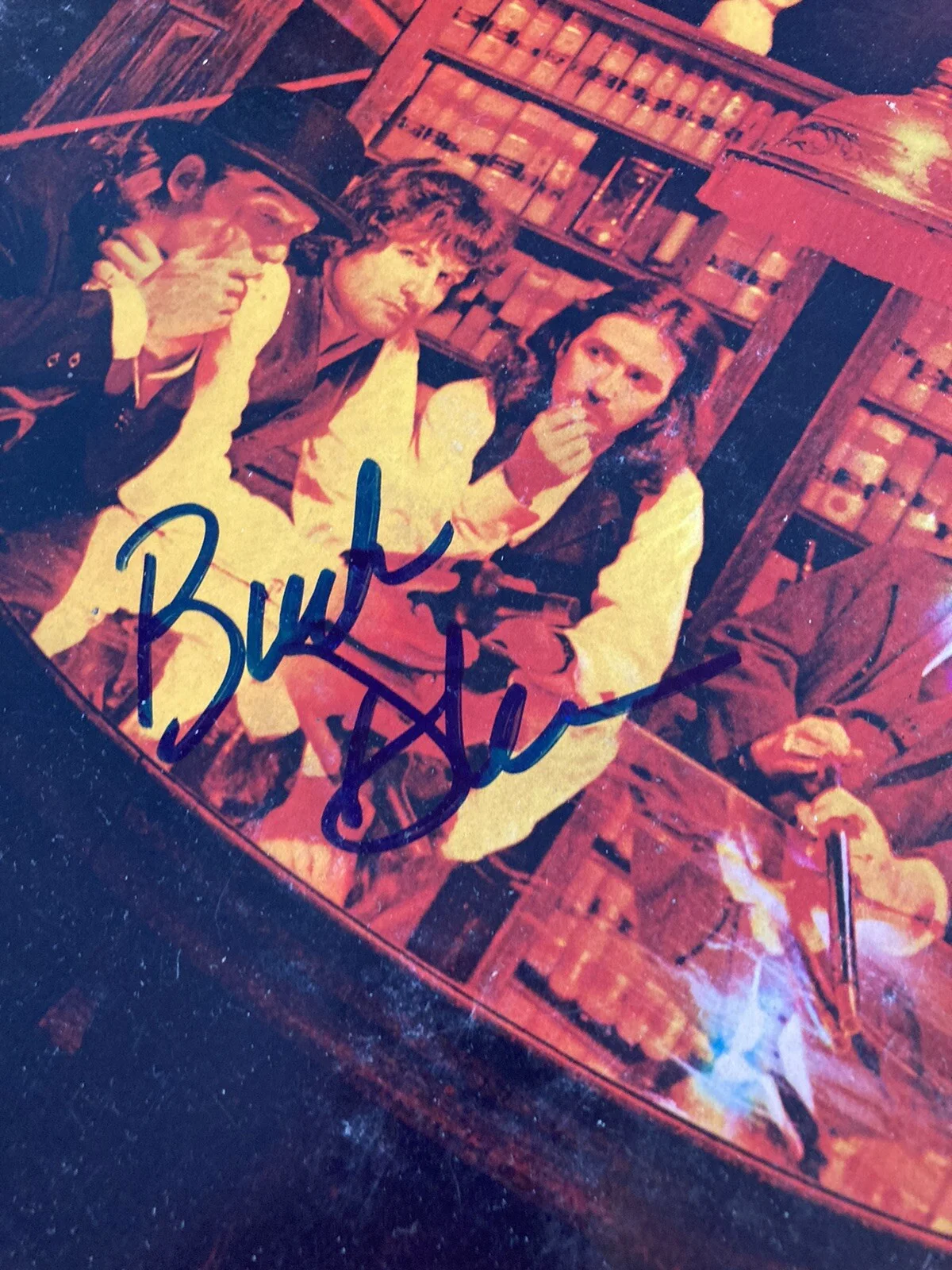 BLUE OYSTER CULT x2 BUCK DHARMA ERIC BLOOM SIGNED SPECTRES VINYL LP *PROOF*, изображение 5