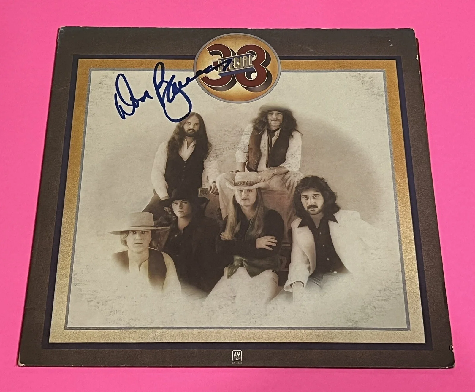DON BARNES AUTOGRAPHED SIGNED 38 SPECIAL VINYL LP *EXACT PROOF*, image 2