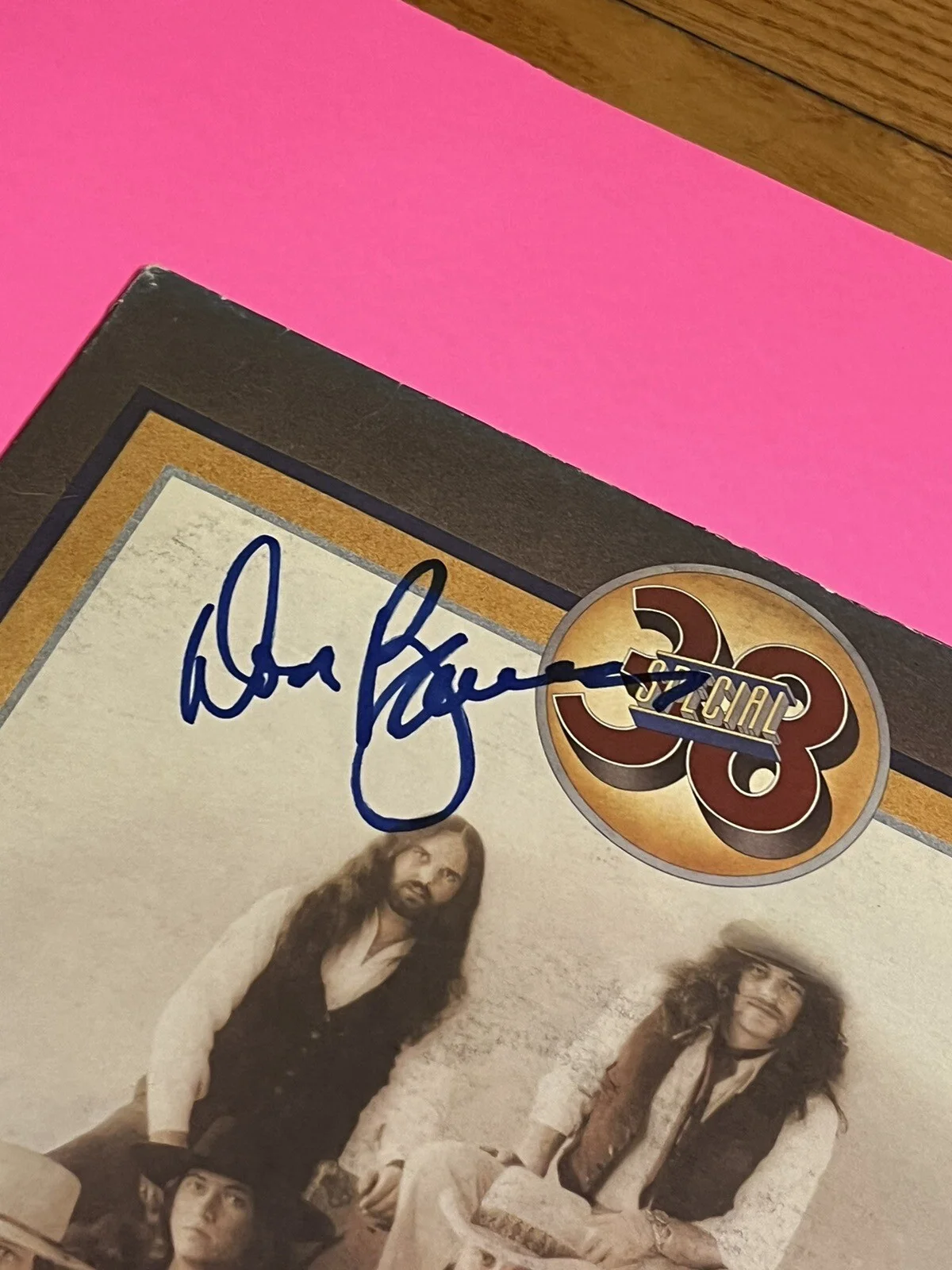 DON BARNES AUTOGRAPHED SIGNED 38 SPECIAL VINYL LP *EXACT PROOF*, image 3