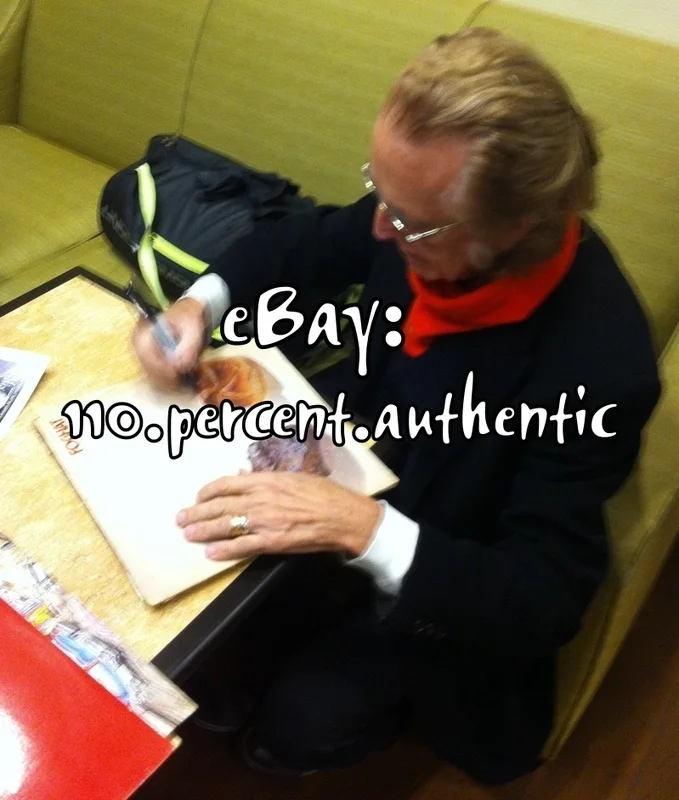 FOGHAT ROGER EARL SIGNED AUTOGRAPHED ROCK AND ROLL VINYL LP *EXACT PROOF*, image 2