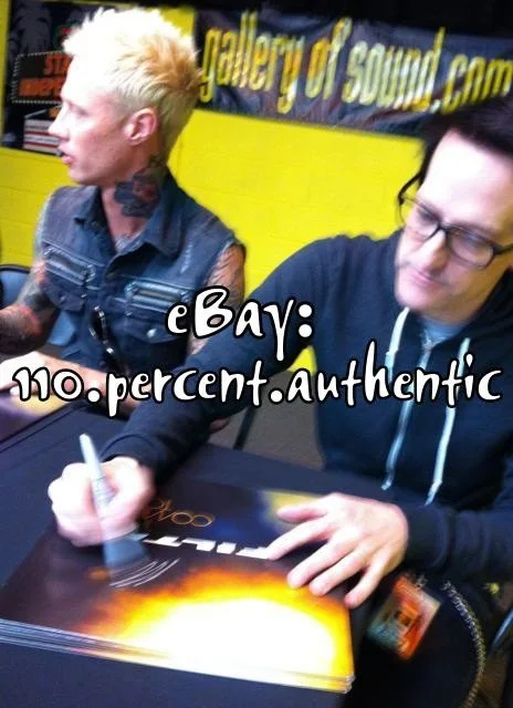 FILTER x4 ENTIRE BAND SIGNED THE SUN COMES OUT TONIGHT VINYL LP *EXACT PROOF*, изображение 3
