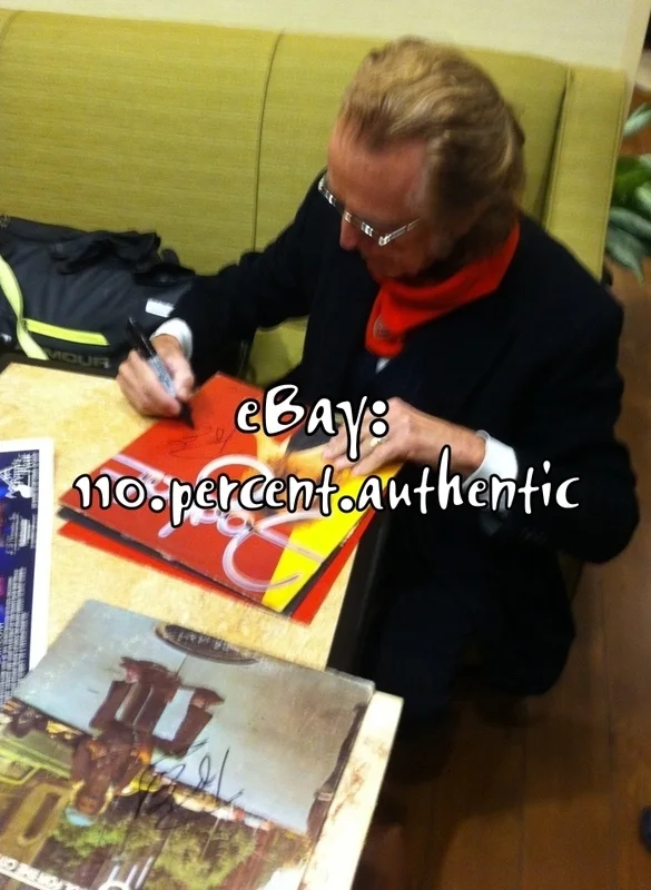 FOGHAT ROGER EARL SIGNED IN THE MOOD FOR SOMETHING RUDE VINYL LP *EXACT PROOF*, изображение 3