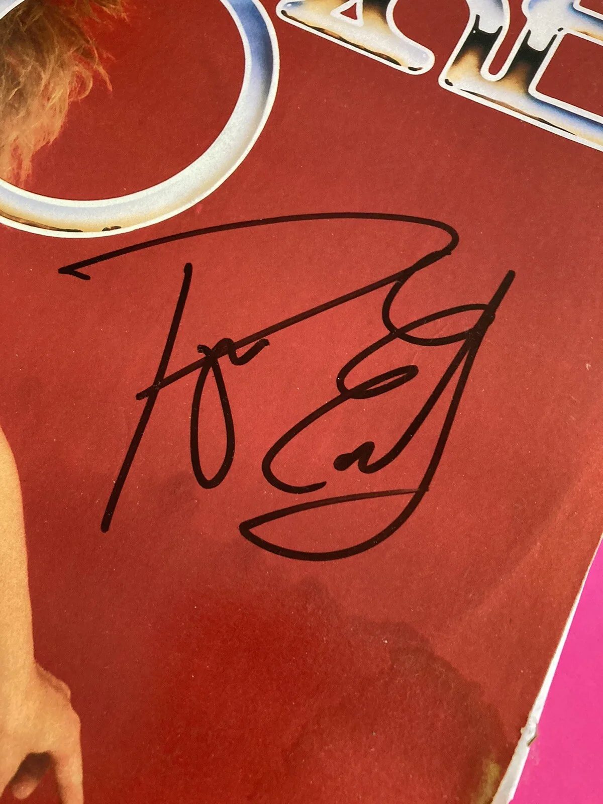 FOGHAT ROGER EARL SIGNED IN THE MOOD FOR SOMETHING RUDE VINYL LP *EXACT PROOF*, изображение 4