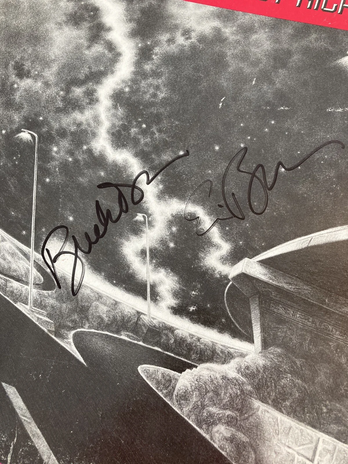 BLUE OYSTER CULT x2 SIGNED REVOLUTION BY NIGHT VINYL LP *EXACT PROOF*, изображение 4
