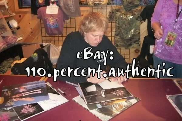 EDDIE MONEY AUTOGRAPHED RECORD NOTHIN TO LOOSE VINYL LP *PROOF*, image 2