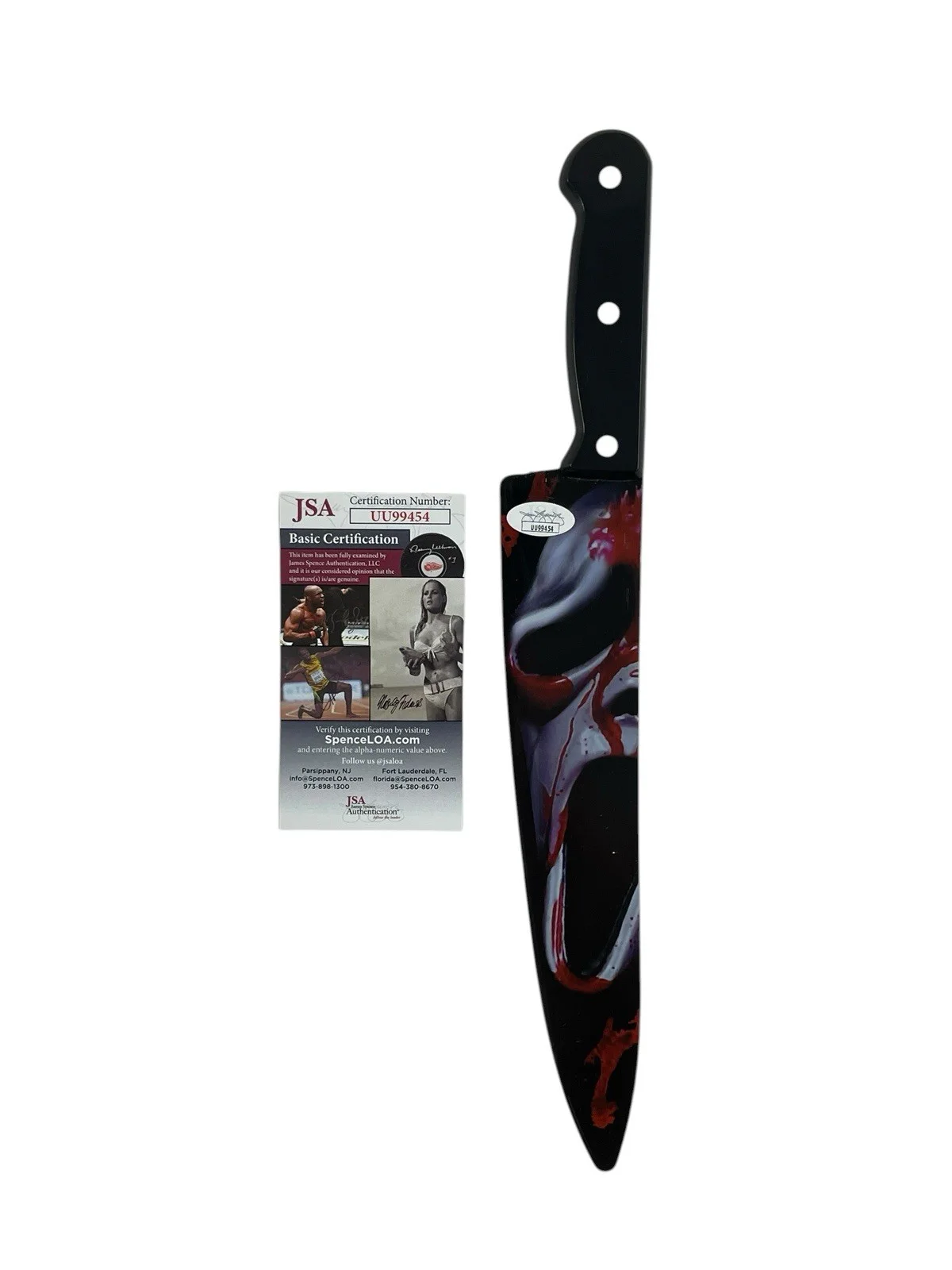 Cast — Scream Autographed Prop Replica Licensed Knife Signed 8 Ghostface Performers JSA, image 3