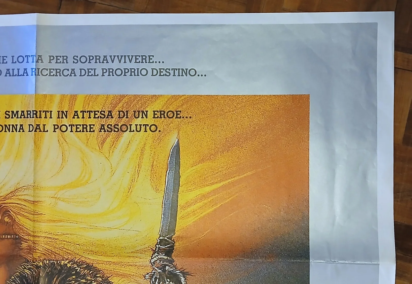 MAD MAX 3 : BEYOND THUNDERDOME (1985) original Italian 2 fogli movie poster, изображение 3
