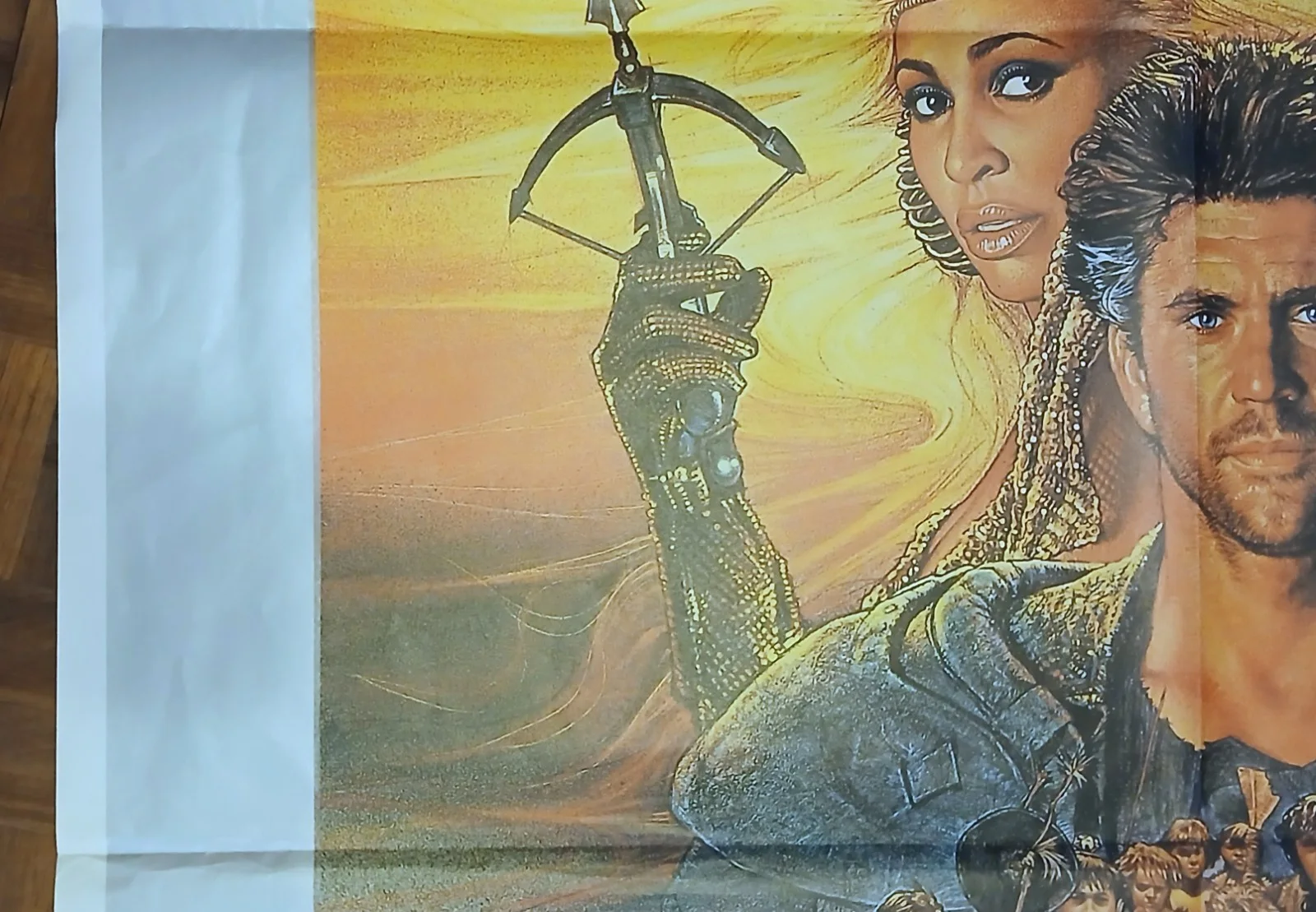MAD MAX 3 : BEYOND THUNDERDOME (1985) original Italian 2 fogli movie poster, изображение 4