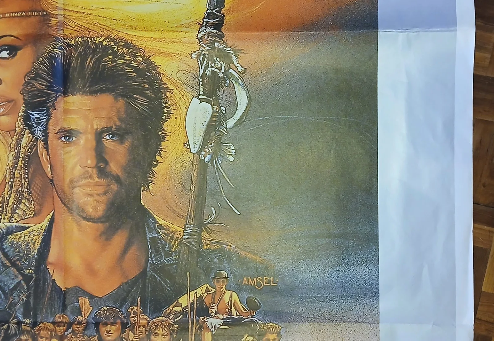 MAD MAX 3 : BEYOND THUNDERDOME (1985) original Italian 2 fogli movie poster, изображение 5