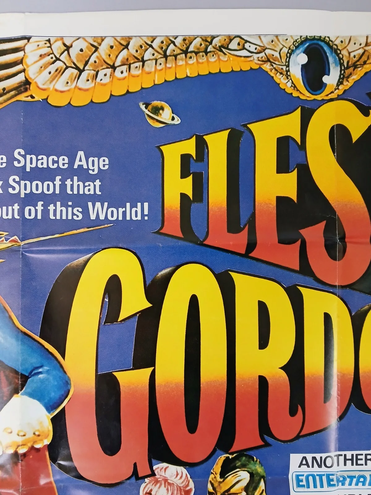 FLESH GORDON / LEMON POPSICLE (1974,1978) original UK double-bill quad poster, изображение 3