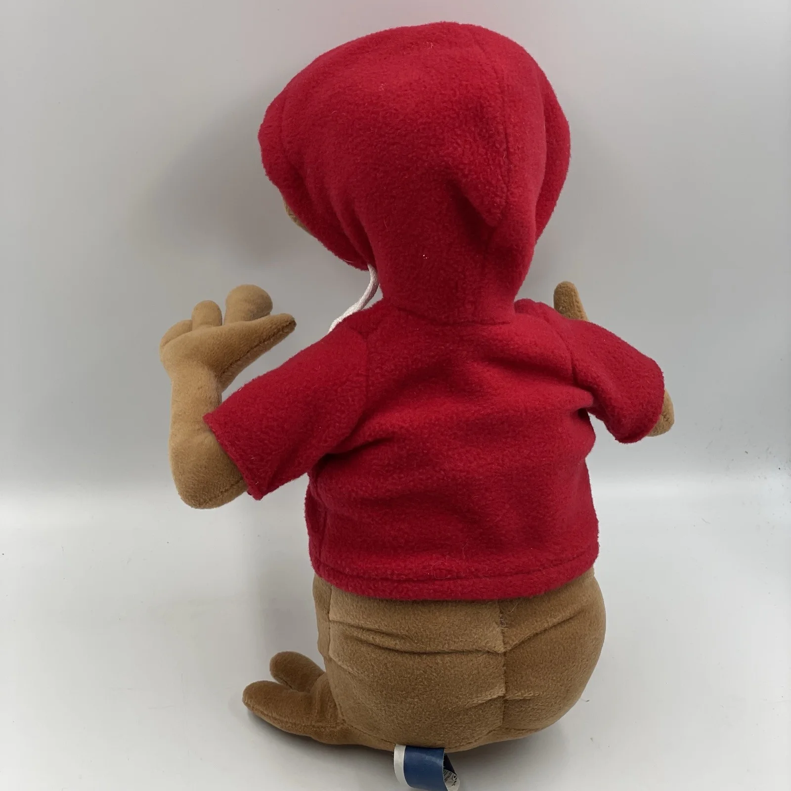 E.T The Extra-Terrestrial with Red Hoodie Vintage 11” Soft Plush Toy • Posable, image 3