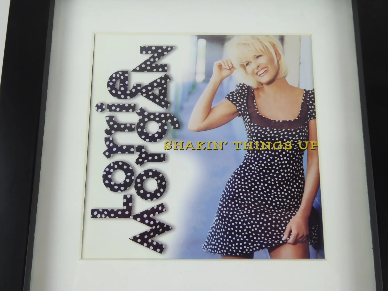 Lorrie Morgan Signed Autograph Shakin Things Up Framed Display Matted CD W/Cover, image 3