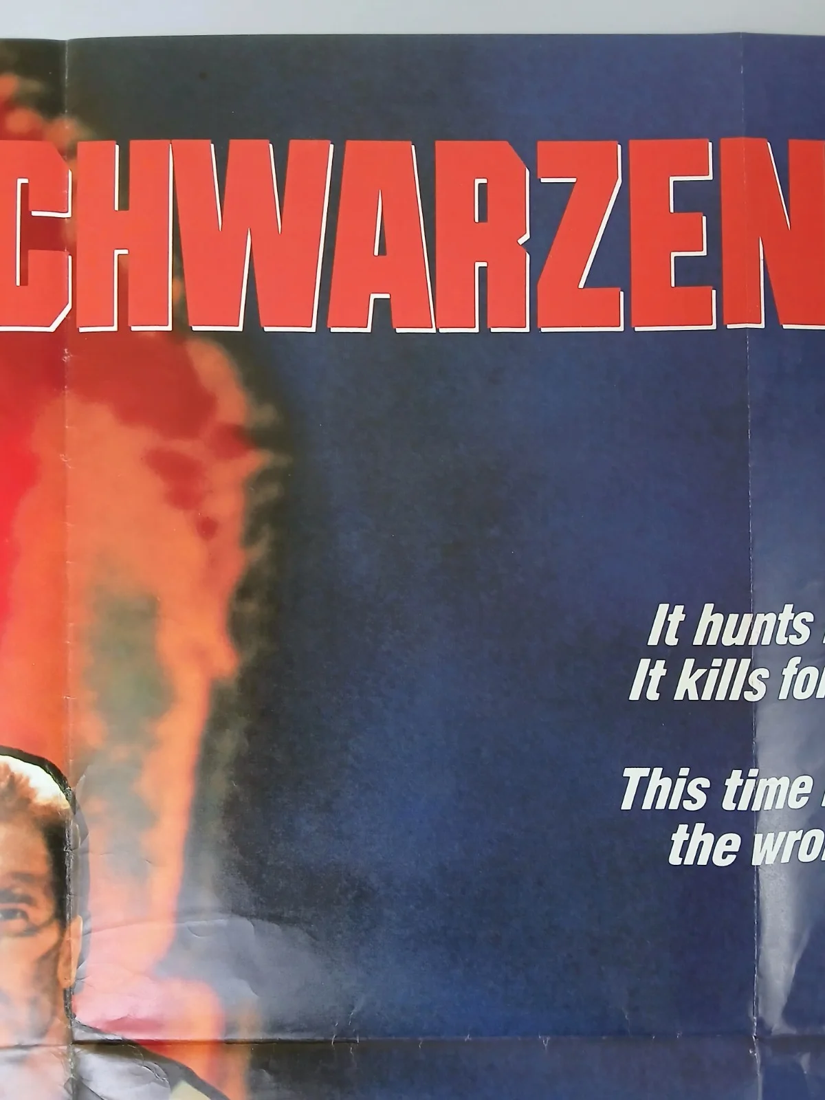 PREDATOR (1987) original UK quad poster - Arnold Schwarzenegger horror sci-fi, image 4