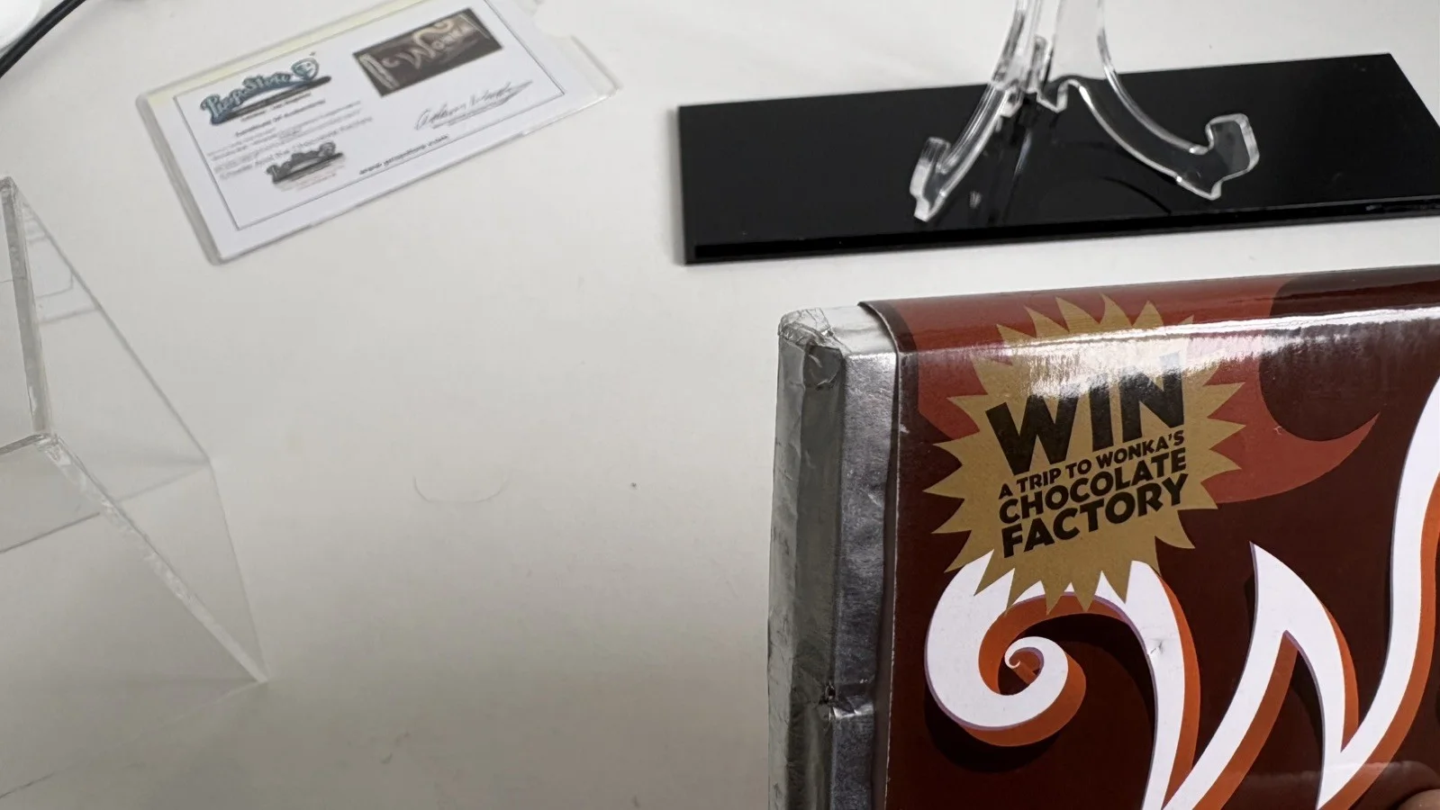 Charlie & The Chocolate Factory 2005 Authentic Movie Prop WONKA Bar Whipple, изображение 5