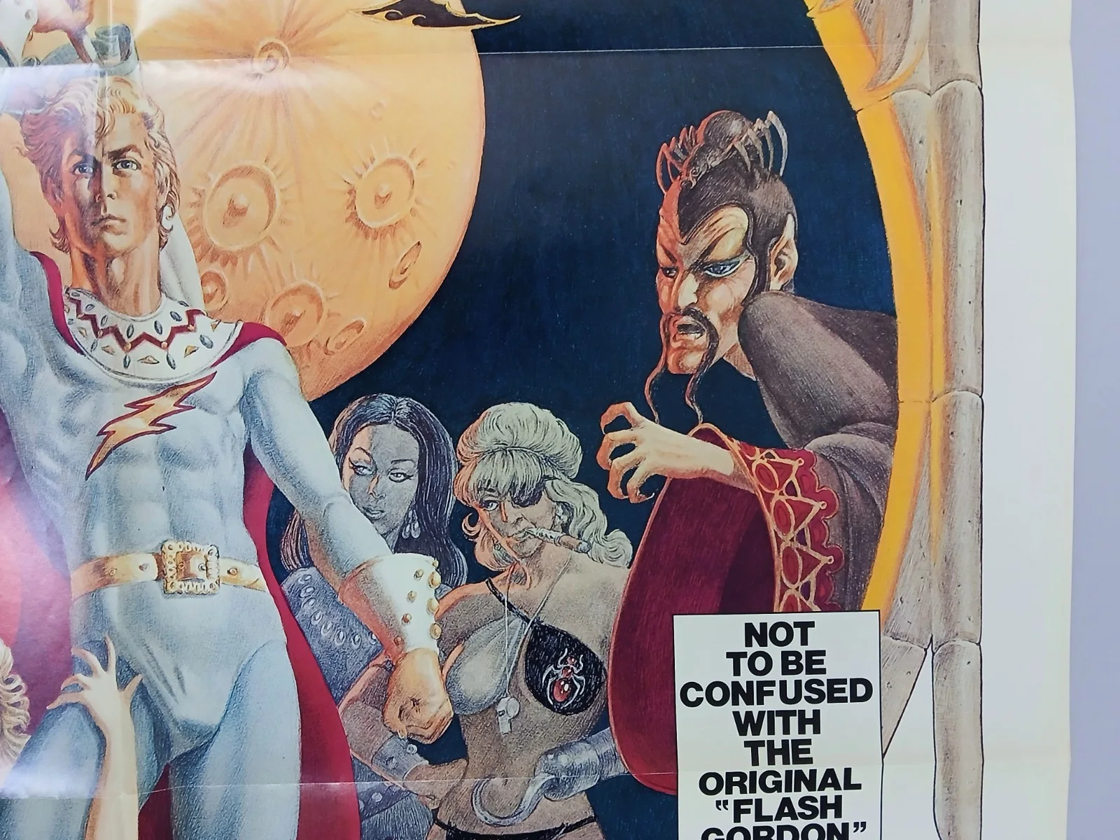 FLESH GORDON (1974) original US one-sheet poster - George Barr sexy artwork, изображение 5