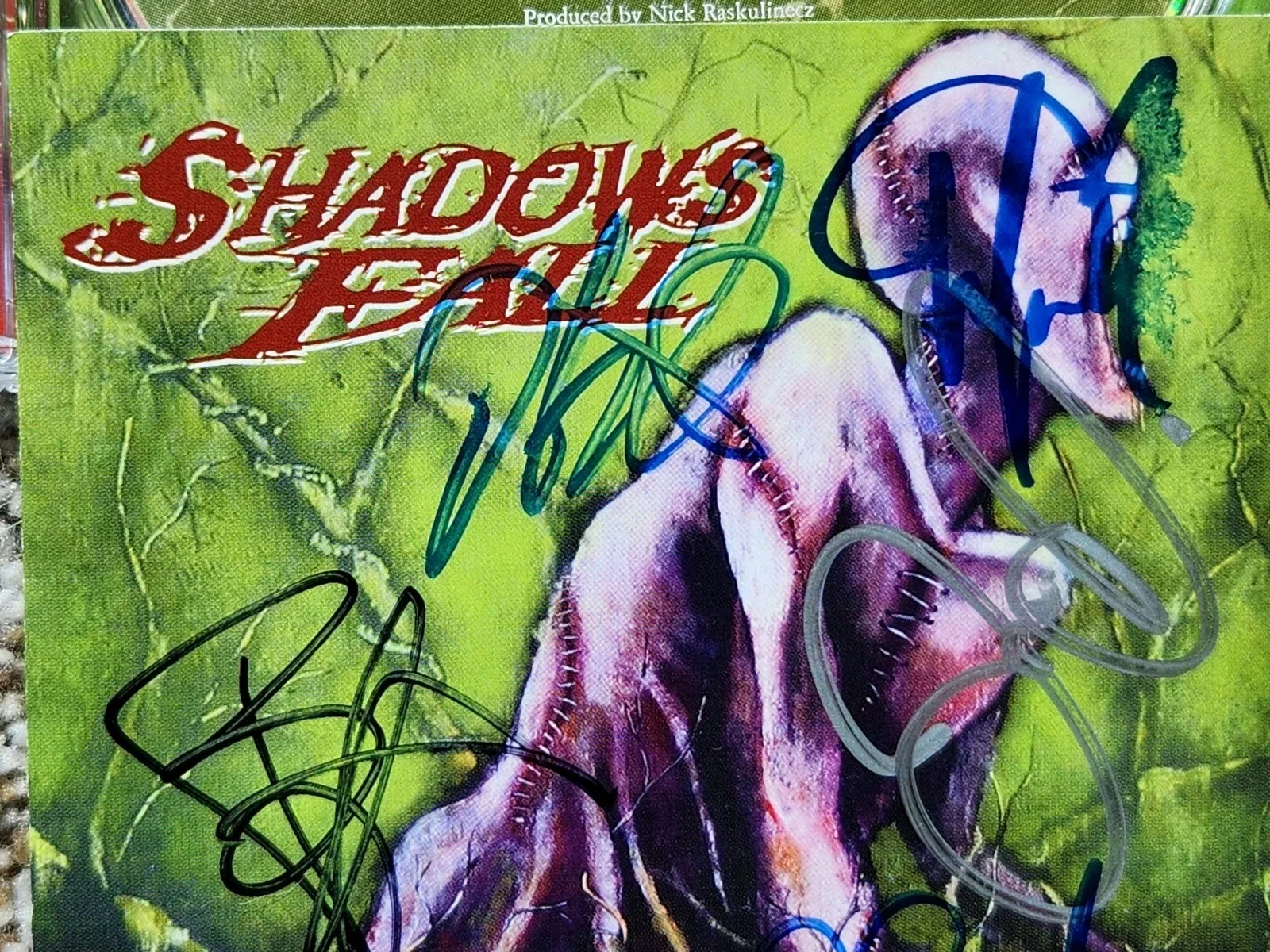 Signed Threads of Life - Shadows Fall - CD Autographed Album By Band All 5, изображение 3