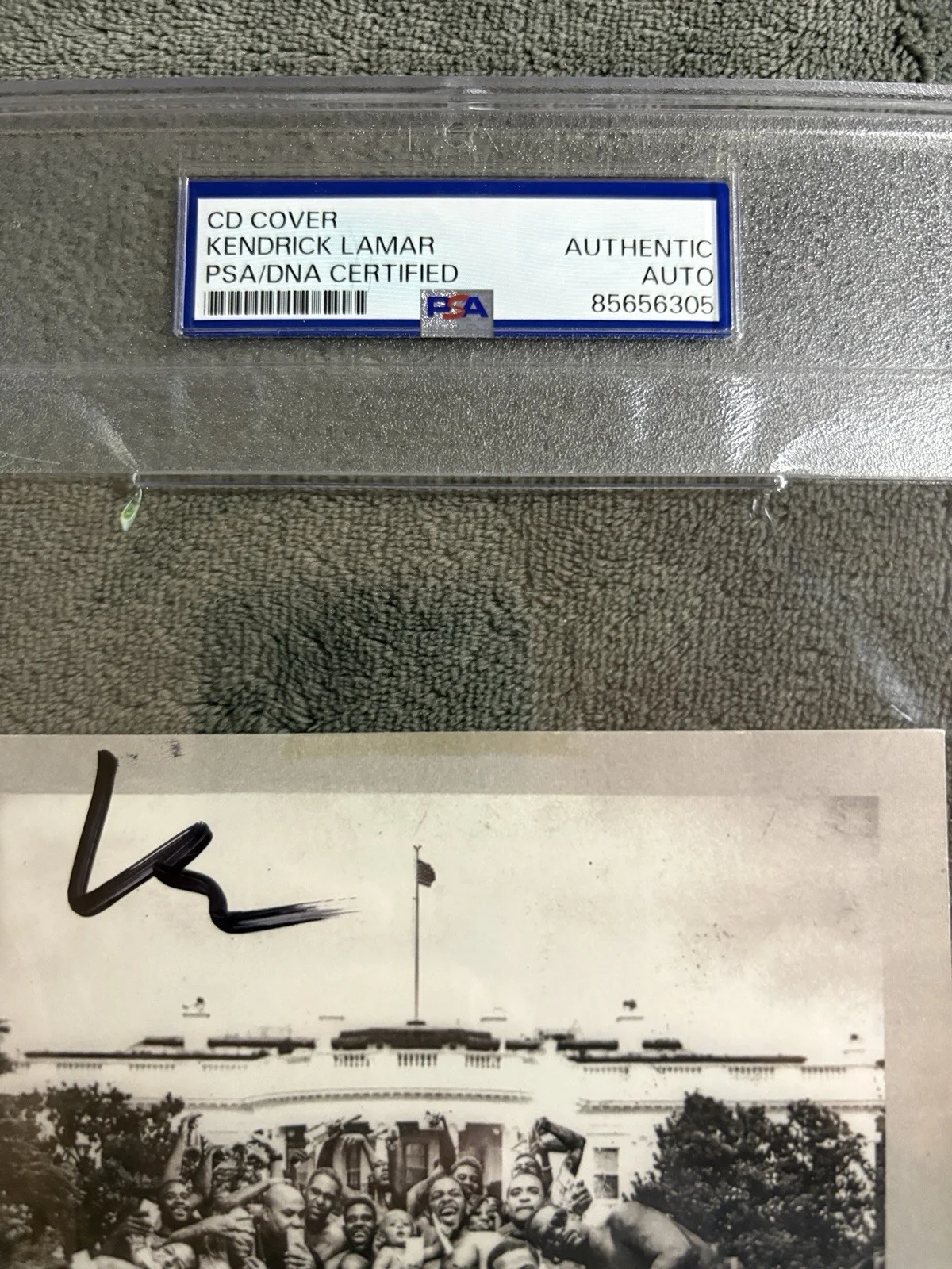 Kendrick Lamar Signed To Pimp a Butterfly CD Cover PSA/DNA Certified Authentic, image 3