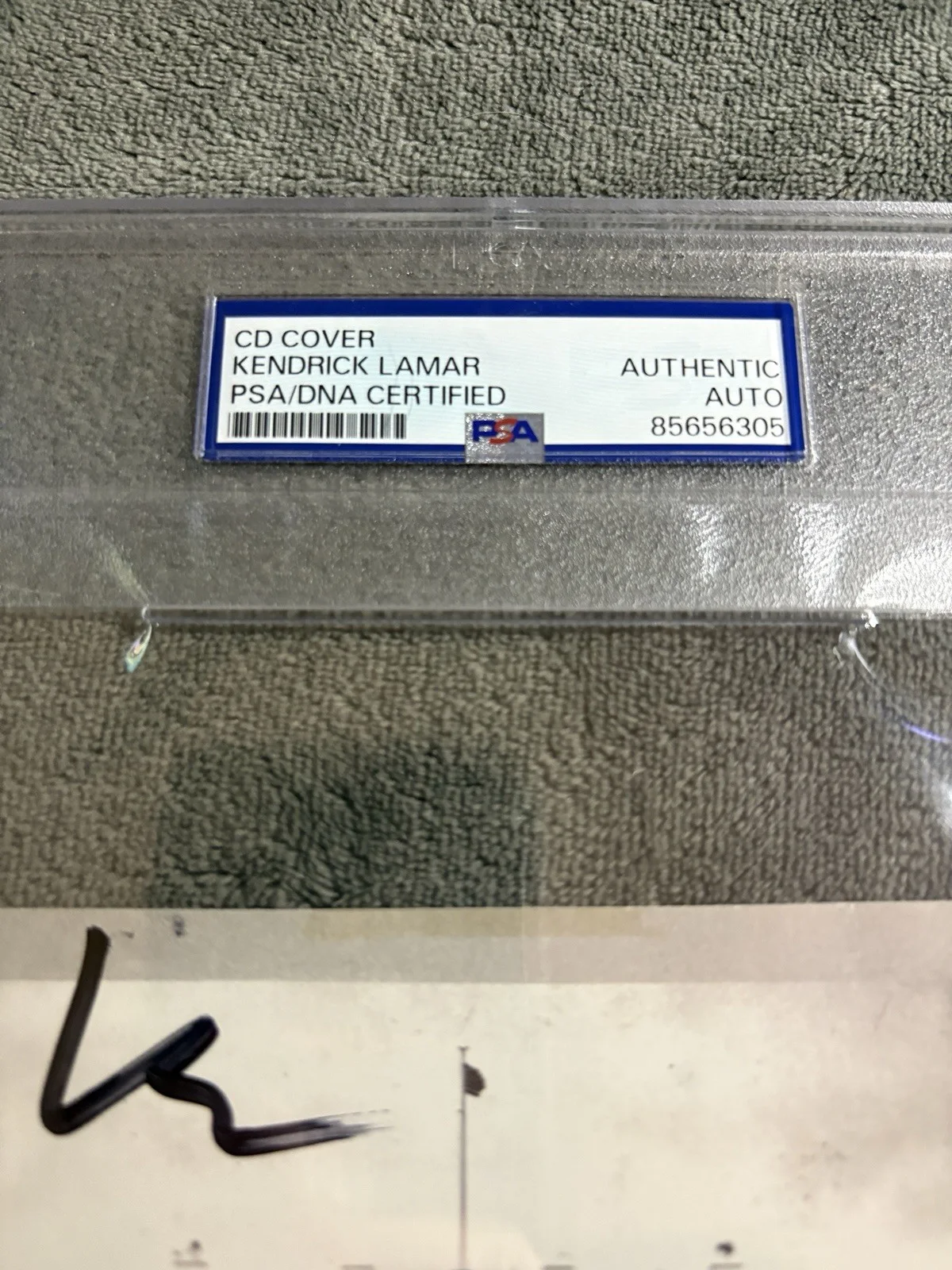 Kendrick Lamar Signed To Pimp a Butterfly CD Cover PSA/DNA Certified Authentic, image 4
