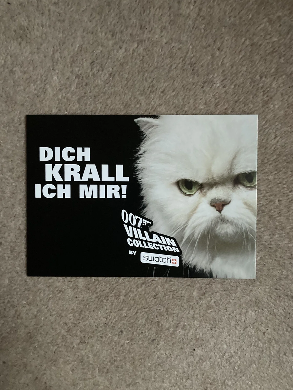 4 James Bond 007 Postcards From Various Films and Promotions, изображение 2