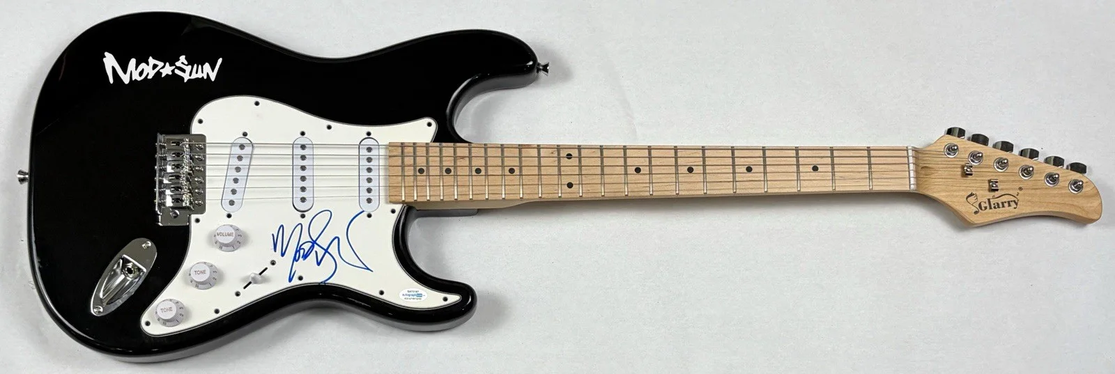 Mod Sun Signed Autograph Electric Guitar Internet Killed the Rockstar ACOA COA, image 3