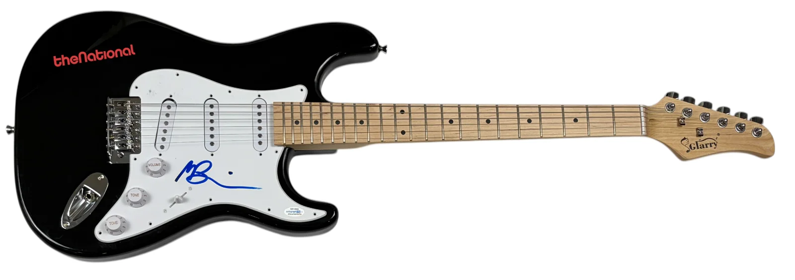 Matt Berninger The National Signed Autograph Electric Guitar Band Singer ACOA, image 2