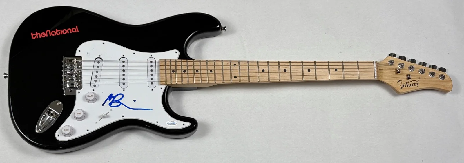 Matt Berninger The National Signed Autograph Electric Guitar Band Singer ACOA, image 3