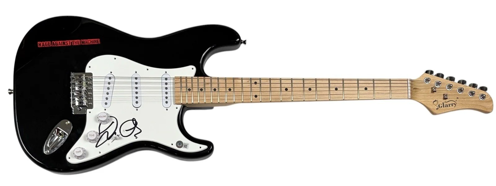Tim Commerford Signed Rage Against The Machine Autograph Electric Guitar Beckett, изображение 2