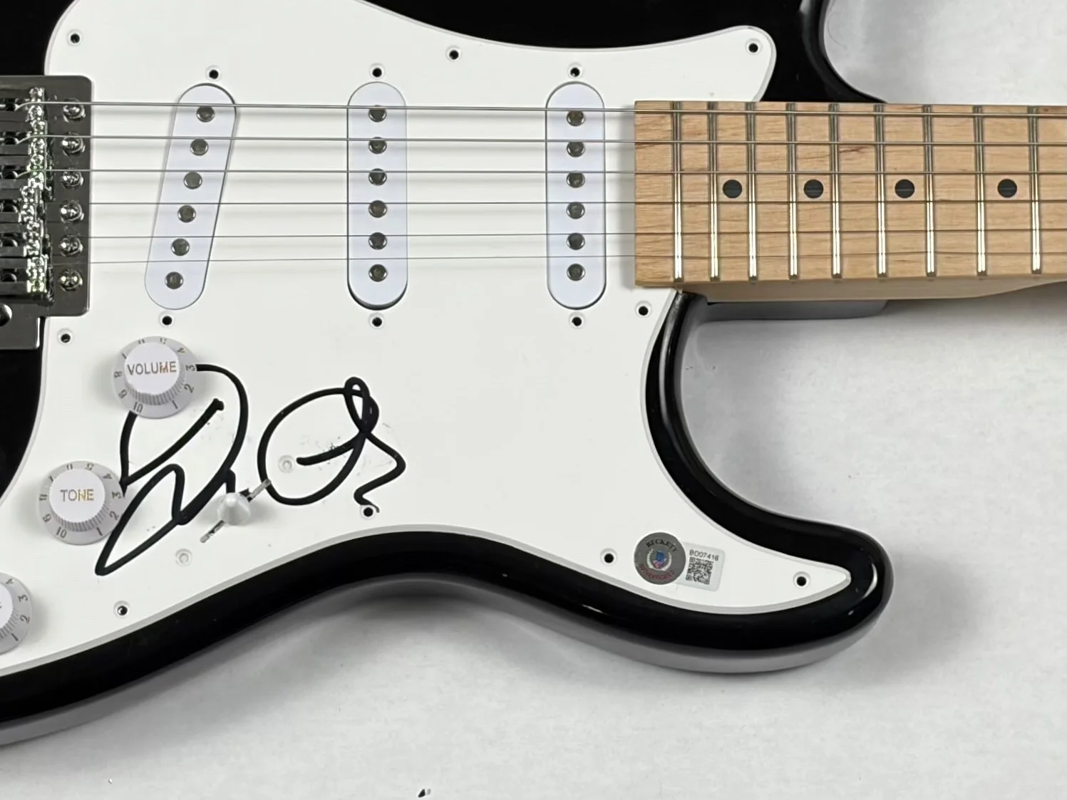 Tim Commerford Signed Rage Against The Machine Autograph Electric Guitar Beckett, изображение 4