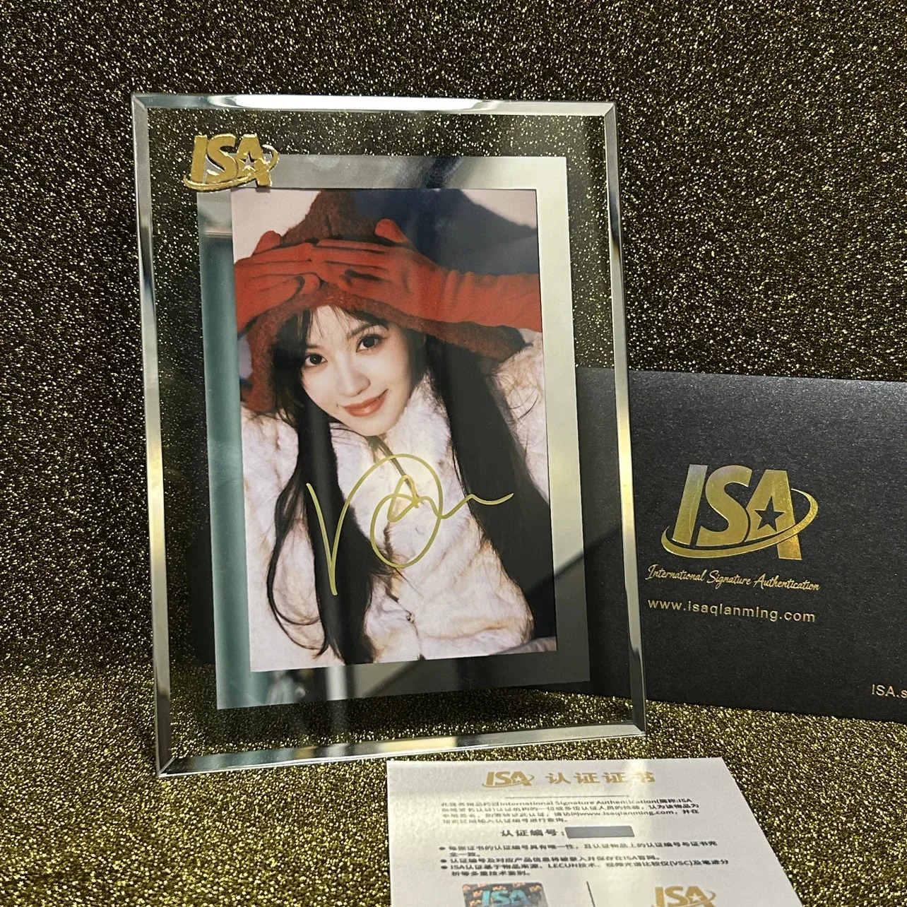Pursuit of Jade Zhang Linghe Signed Autographed Photo Collection gift/！NEW, изображение 4